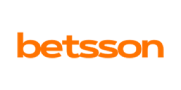 Logo de Betsson, puesto 9 entre las mejores casas de apuestas deportivas de Perú